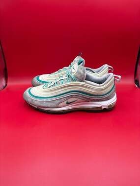 Nike Air Max 97 Neptune Green Camo Coconut Milk Shoes DX3946-100
